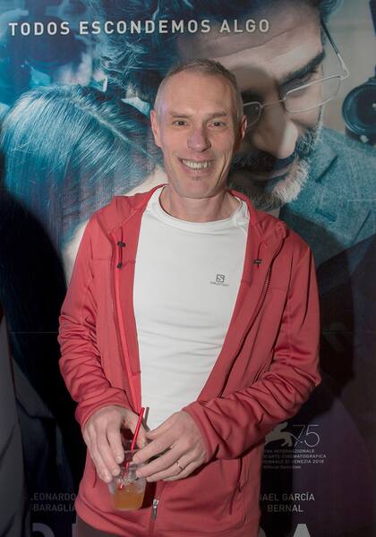 Marcelo Zlotogwiazda no se quiso perder del avant premier de Acusada en el Dot Baires