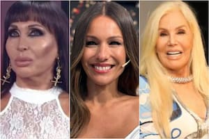 El filoso comentario de Moria Casán contra Pampita y Susana Giménez