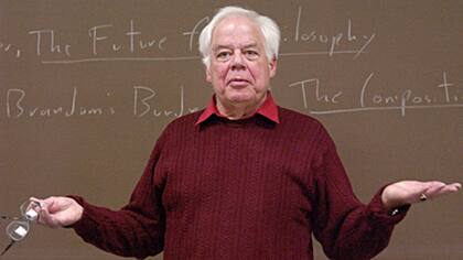 El filósofo estadounidense Richard Rorty