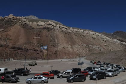 Uno de los pasos fronterizos a Chile