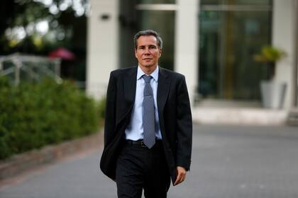 El fiscal dr. Alberto Nisman, el 14 de enero de 2015