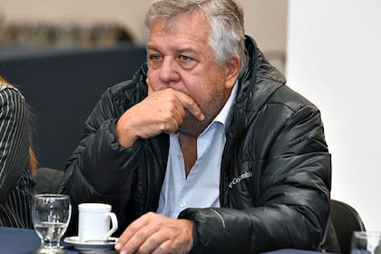 El fiscal federal Carlos Stornelli en el encuentro que se realizó en la sede de la Procuración General de la Nación
