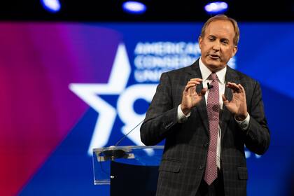 El Fiscal General de Texas, Ken Paxton, uno de los promotores de la demanda contra el Parole in Place de Joe Biden