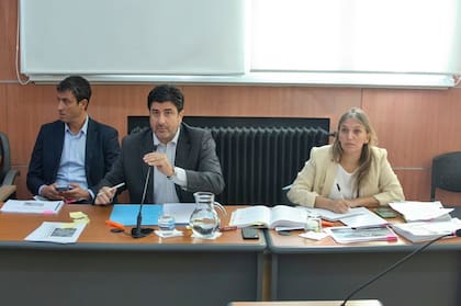 El fiscal general Diego Velasco durante el alegato