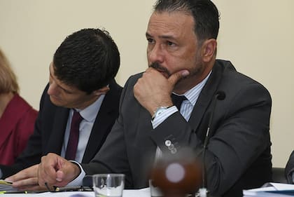 El fiscal general Sandro Abraldes
