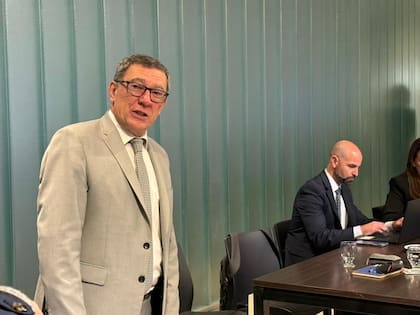 El fiscal Javier Di Santo, en el jury