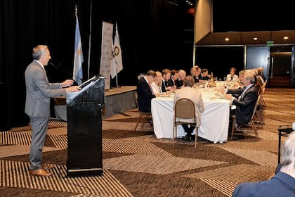 El fiscal Luciani fue agasajado por el Rotary Club