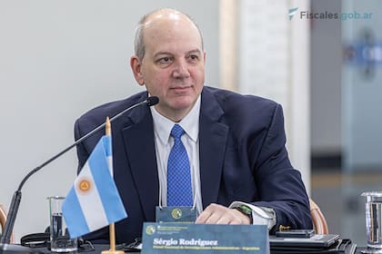 El fiscal Sergio Rodríguez