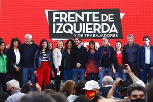 El Frente de Izquierda cerró su campaña con críticas al Gobierno y también a la oposición