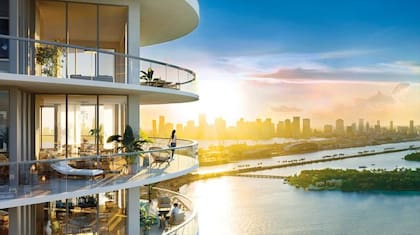 El Five Park de Miami tiene vistas panorámicas al oceáno