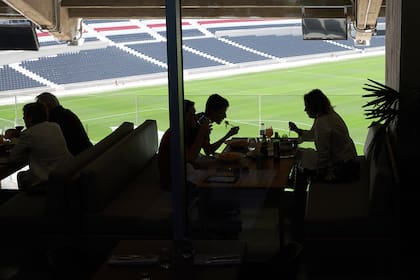 El flamante restaurante está ubicado en la tribuna Centenario Media del Monumental