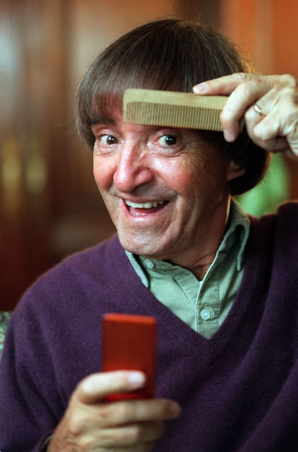 El flequillo, marca registrada de un éxito.