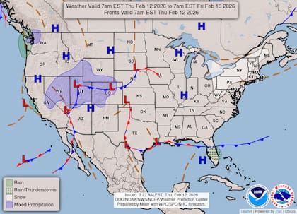 El flujo de vientos del sur comenzará a transportar humedad profunda desde el Golfo de México hacia el valle del Mississippi