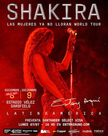 El flyer promocional de la nueva fecha, anunciada por la productora este viernes