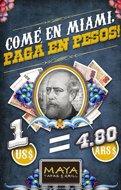 El folleto que atrae a los turistas argentinos