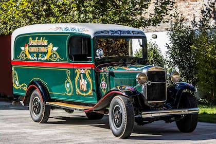 El Ford AA 1931 utilizado como food truck, un nuevo destino para este arte popular