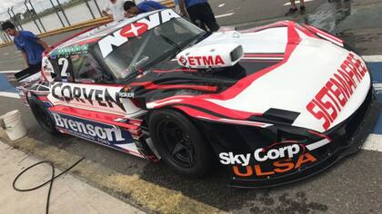 El Ford conducido por Rossi, en Olavarría