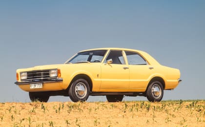 El Ford Taunus empezó a producirse en la Argentina en 1974