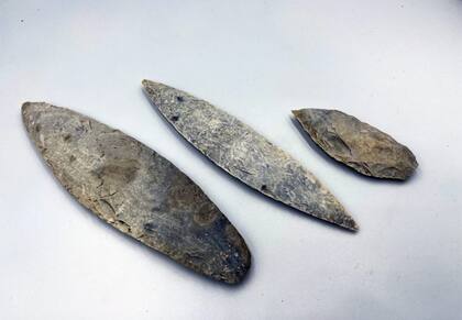 El formato de los cuchillos de sacrificio hallados en Kulubá