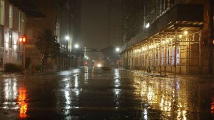 El fortalecido huracán Irma impactó en los Cayos de Florida