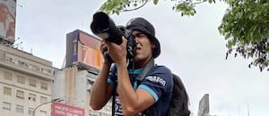 El fotógrafo Pablo Grillo visitó su casa por primera vez tras 10 meses de internación