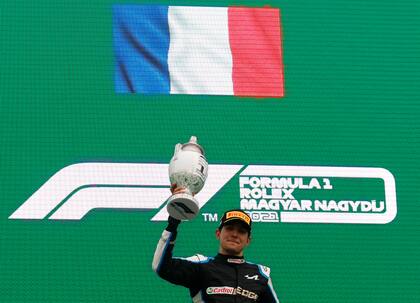 El francés Esteban Ocon festejó su primera victoria en 78 carreras en la Fórmula 1; en el Gran Premio de Hungría logró su segundo podio, después de ser escolta del mexicano Sergio Checo Pérez en el GP de Sakhir, en 2020