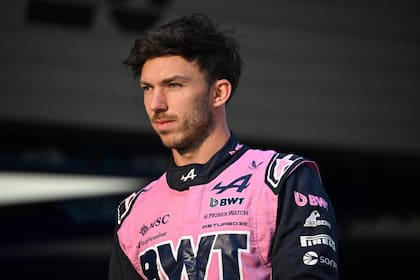 El francés Pierre Gasly, compañero de Franco Colapinto en el equipo Alpine