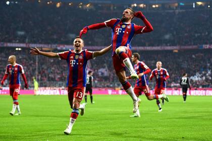 El francés Ribery hizo el gol del triunfo para Bayern Munich