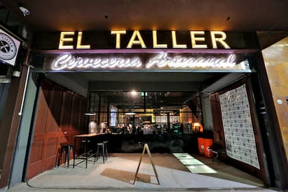 El frente de El Taller