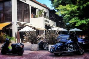 El frente de Pepino, en avenida del Libertador, en Acassuso