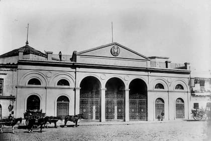 El frente del antiguo Congreso Nacional.