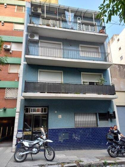 El frente del departmento ubicado sobre la calle Venezuela