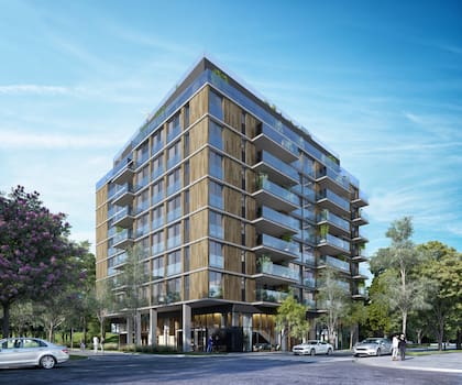 Microzona porteña con vista al atardecer: descubre los mejores departamentos para vivir 5 Frente del emprendimiento