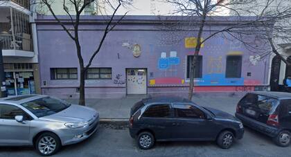 El frente del jardín de infantes