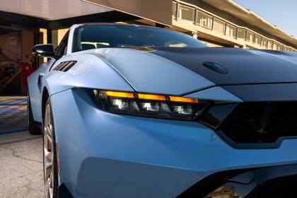 El frente del nuevo Ford Mustang GTD