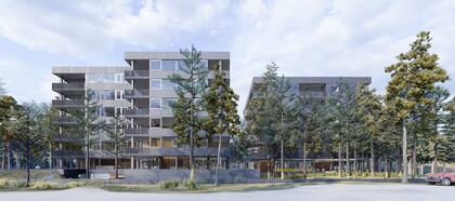 El frente del proyecto ubicado a 200 metros del mar