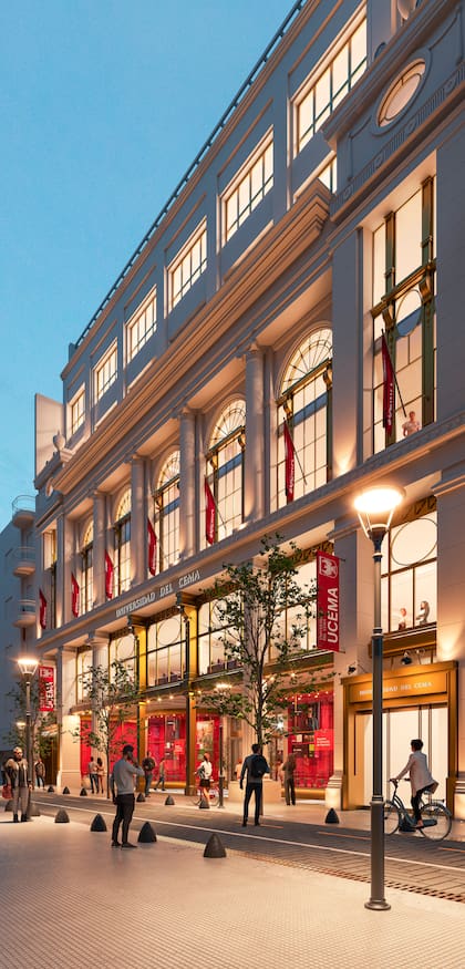 El frente y las vidrieras características de lo que fue la mueblería Maple se mantendrán intactos