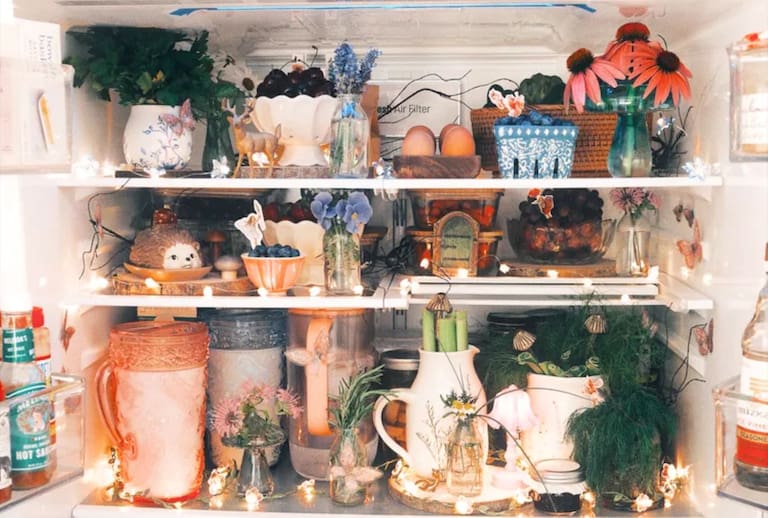 Así es el “fridgescaping”, la tendencia que decora refrigeradores para un mayor placer cotidiano