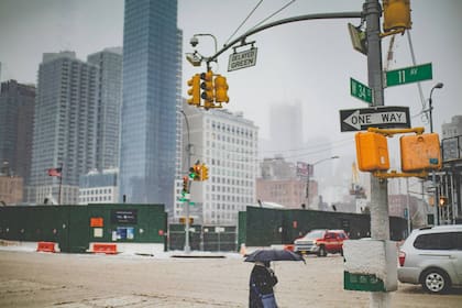 El frío persiste en la ciudad de Nueva York este viernes 6 de marzo