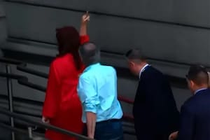 El gesto grosero de Cristina Kirchner al llegar al Congreso Nacional