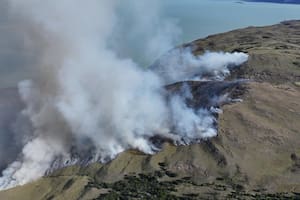 Dónde son los incendios cerca de El Chaltén
