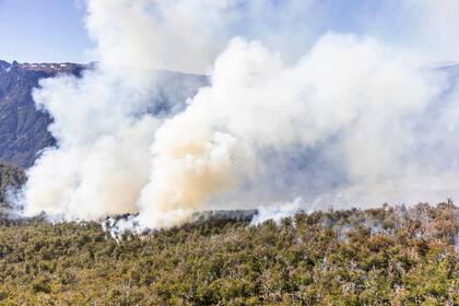 El fuego comenzó a fines de enero