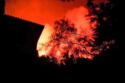 El fuego no da tregua en La Cumbre