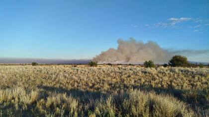 El fuego no da tregua en La Pampa
