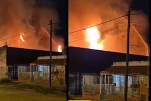 Se incendió un depósito de pallets en San Martín: evacuaron a vecinos y a un geriátrico