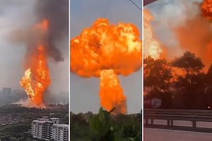 El fuego se generó en Kuala Lumpur tras un escape de gas en una tubería subterránea