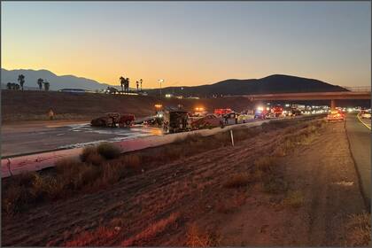 El fuerte choque dejó sin sus recursos a la familia que conducía el camión de tacos