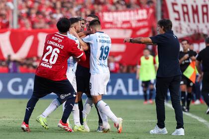 El fuerte cruce entre Marcone y Maravilla Martínez