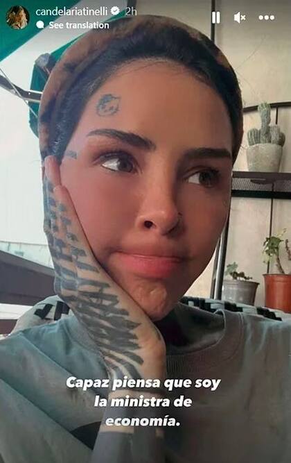 El fuerte descargo de Cande Tinelli en las redes (Foto: Instagram)