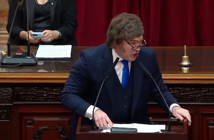 El fuerte ida y vuelta de Javier Milei con la oposición en la apertura de sesiones